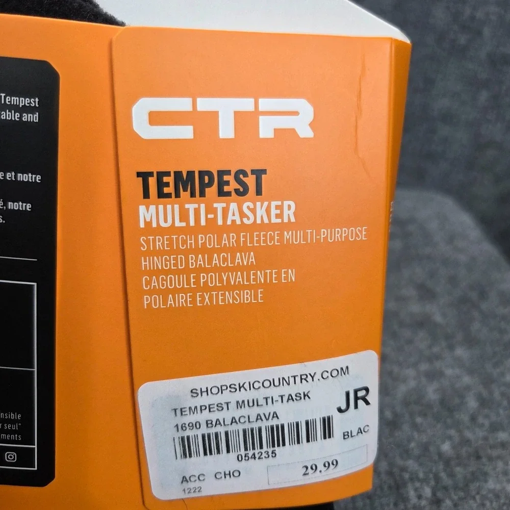 CTR Chaos‎ Thermal Regulation Headgear Tempest Multi tasker MicroFlex JR Youth